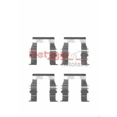 Imagen de METZGER 109 1194 Kit de accesorios, pastillas frenos MITSUBISHI: PAJERO 2, Sport 1 SUV, 3