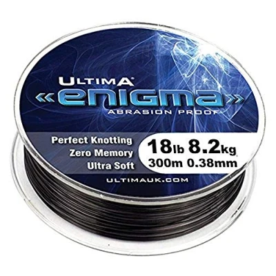 Imagen de Ultima Enigma Proof Monofilamento a Prueba de abrasión, Unisex, Silt, 0.38 mm 18.0 LB/8.2 kg