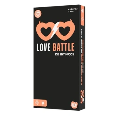 Imagen de ATM Gaming Love Battle Juegos de Mesa para Parejas Retos y Bromas Divertidos Reavivar la Chispa Regalo San Valentín, Cumpleaños Aniversario