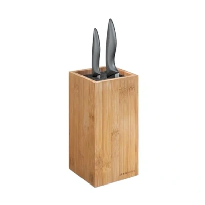 Imagen de Zassenhaus 54163 Cuchillos Bambú Rectangular, bambú, marrón, 12 x 23 cm