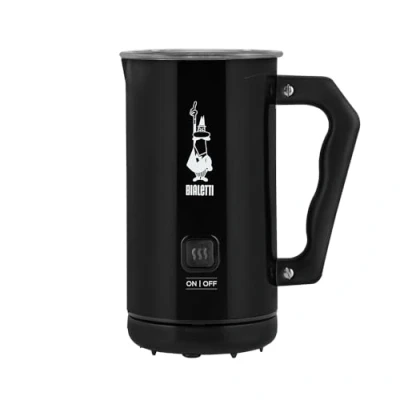 Imagen de Bialetti Leche Frother Eléctrico, por Cappuccino, Capacidad 150 ml Cappuccino or 300 Caliente Leche, Negro