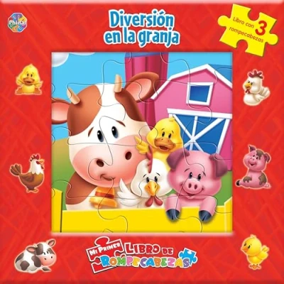 Imagen de Diversión En La Granja (libro + 3 Puzzles)