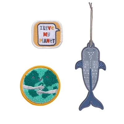 Imagen de Lässig Set de etiquetas y parches para la escuela/School Patches Set, Planet