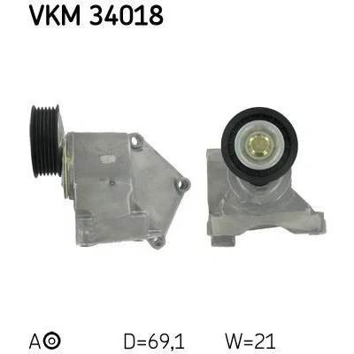Imagen de SKF VKM 34018 Polea Tensora FORD: Focus Mk1 Hatchback, Berlina, Familiar