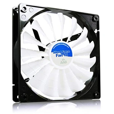 Imagen de AABCOOLING Silent Force Fan 14 Un Silencioso y Muy Efectivo Ventilador 140mm, PC, Cooler 12V, 14cm, Externo Portatil, 100 m3/h, 600 RPM 8,6 dB (A)