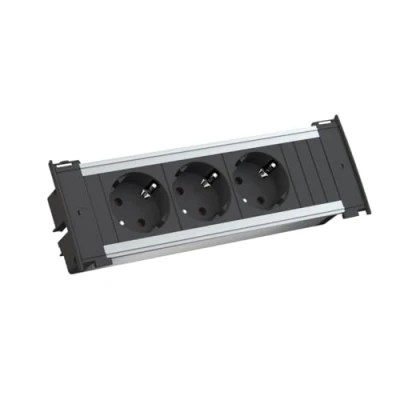 Imagen de Bachmann 927.000 KAPSA Unidades de toma corriente, Small, 3x enchufes con puesta a tierra