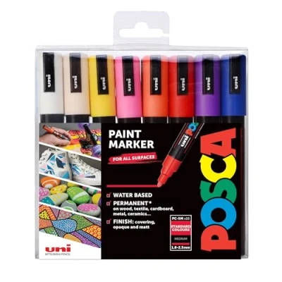 Imagen de Posca 153544848 Set de rotuladores pintura al agua