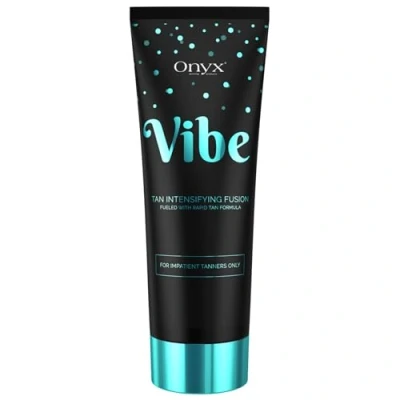 Imagen de Onyx Vibe Solarium Acelerador del Bronceado Crema Solar y Corporal para Piel Seca con Fórmula Antimanchas Naranja