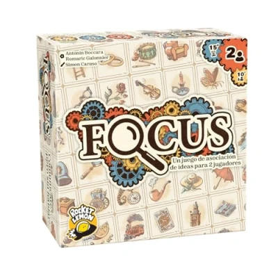 Imagen de Rocket Lemon Focus Juego de Cartas Mesa Investigación
