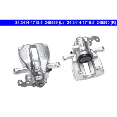 Imagen de ATE 24.3414 1716.5 Pinza de freno sin soporte CITROËN: Jumpy II MPV, Furgón