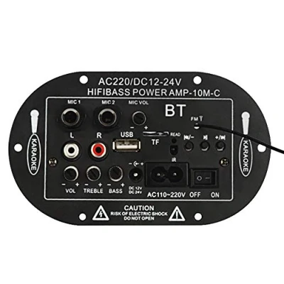 Imagen de Amplificador Digital Bluetooth ANCLLO de 8 Pulgadas, para Coche, estéreo Alta fidelidad y Graves