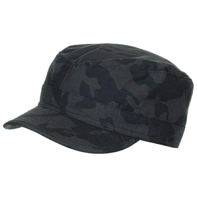 Imagen de MFH Hombre Ripstop BDU Gorra Militar Night Camo tamaño XXL
