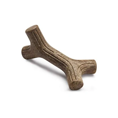 Imagen de Benebone Juguete masticable Indestructible para Cachorros masticadores agresivos, rompedor de aburrimiento dentición Resistente Larga duración Cachorros, Sabor a Madera Arce Real,