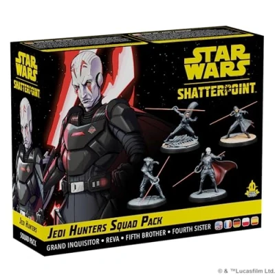 Imagen de Atomic Mass Games Star Wars Shatterpoint: Jedi Hunters Squad Pack Juego de Miniaturas en Multilenguaje