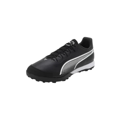 Imagen de PUMA King Pro TT, Soccer Shoe Unisex Adulto, Black White, 38 EU