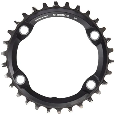 Imagen de SHIMANO Plato SLX M7000 30D 1x11V, Unisex Adulto, Negro, 30 Dientes
