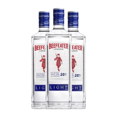 Imagen de Ginebra Beefeater Light 20º 70 cl (Caja de 3 Botellas cl)