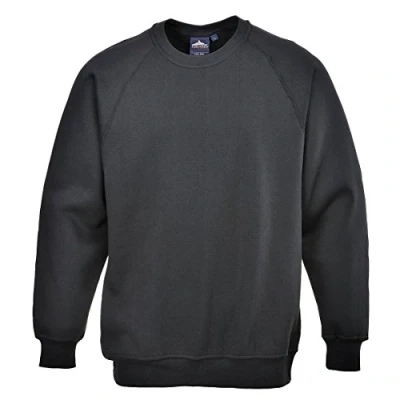 Imagen de Portwest Sudadera Roma, Tamaño: 4XL, Color: Negro, B300BKR4XL