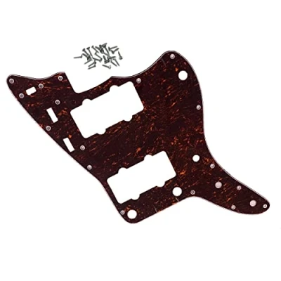 Imagen de Dopro American Vintage Jazzmaster Golpeador de guitarra para rascar JM con tornillos Fender Rojo Tortoise