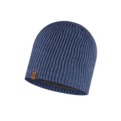 Imagen de Buff LYNE Denim Gorro Tricot y Polar, Unisex, Azul, Talla única
