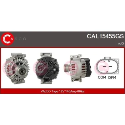 Imagen de CASCO CAL10241AS Alternador 12V 85A SMART: Fortwo II Coupé, I City Coupe