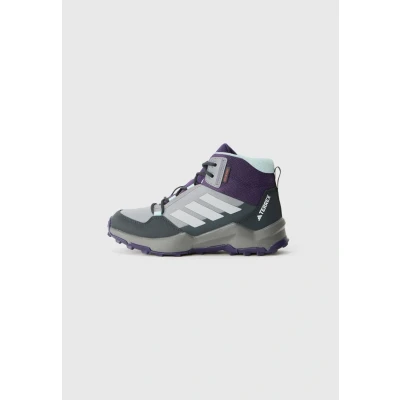 Imagen de adidas Terrex Ax4r Mid Rain.rdy Hiking Shoes, Zapatos de Senderismo, Grey Three Two Semi Flash Aqua, 23 EU