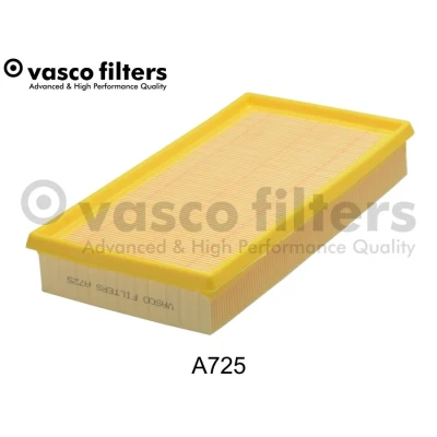 Imagen de DAVID VASCO A725 Filtro de aire rectangular Cartucho filtrante FORD: KA Hatchback