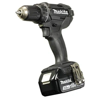 Imagen de Makita DDF482RFE Negro Taladro (Taladro de pistola, perforacion, Desatornillar, Negro, 3,8 cm, 1,3 62 Nm)
