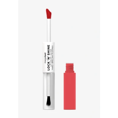 Imagen de Wet n Wild Megalast Lock n&#039; Shine, Dual Ended Lip Color and Clear Gloss, Vitamin E Jojoba Oil Enriched Formula, Shining Hybiscus Shade