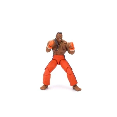Imagen de JADA Figura articulada del Personaje de Street Fighter DEE Jay 15 cm. con Manos y Cabeza Intercambiables, Accesorios 20 Puntos articulados. Videojuegos Fighter. (253252034)