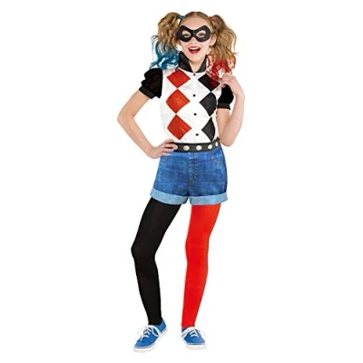 Imagen de amscan Disfraz Inf. W.B.: Harley Quinn Clasico Talla 12 14 Años