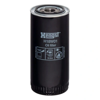 Imagen de HENGST FILTER H18W01 Filtro de aceite 1 12 UNF enroscable