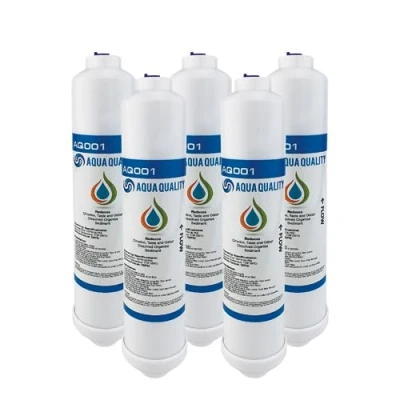 Imagen de Aqua Quality Filtros de agua en línea para refrigerador compatibles con Samsung, Daewoo, LG, Kenwood, Hotpoint y más. Elimina el sabor olor al cloro Disfrute excelente (de 5)