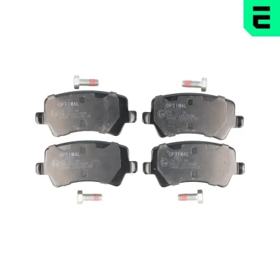 Imagen de OPTIMAL BP 12401 Juego de pastillas freno Eje trasero con tornillos pinza VOLVO: XC60 I, S60 II, V60 FORD: S Max Mk1, Galaxy Mk2 MPV