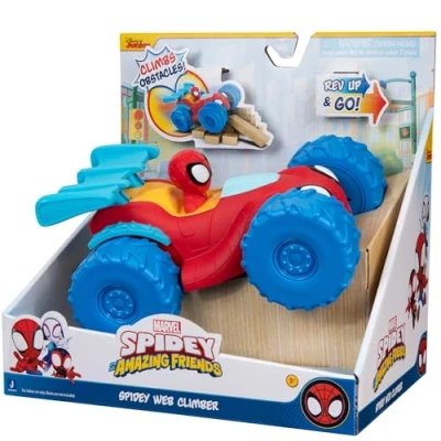 Imagen de Spidey and his Amazing Friends Vehículo de Motor 7 Pulgadas Que Sube obstáculos