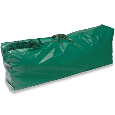 Imagen de Bosmere G382 Bolsa de almacenamiento para árbol Navidad árboles 8 pulgadas, material resistente con asas duraderas y cremallera, impermeable que protege los elementos