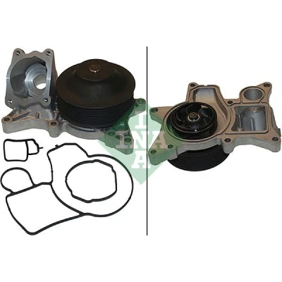 Imagen de INA 538 0185 10 Bomba de agua para accionamiento correa poli V BMW: X5, X6, 7 norauto, oscaro, mister auto