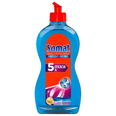 Imagen de Somat Abrillantador, Aditivo Lavavajillas, 0,5 L, Pack de 4