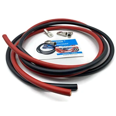 Imagen de eXODA cable de la batería 70mm2 4x M8 terminal cada 2m rojo y negro