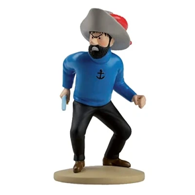 Imagen de Moulinsart Figura de colección Tintín Haddock Espada Sir Francis Hadoque (42232)