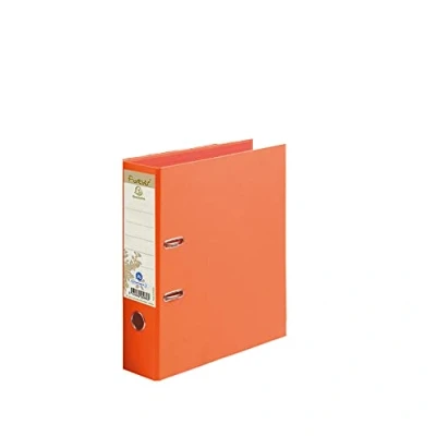 Imagen de Exacompta, Cód. 53980E, Carpeta de palanca Forever® anillas en D Cartón reciclado bicolor, para A4 maxi, 1 unidad [colores surtidos]