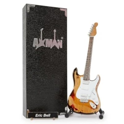 Imagen de Axman Eric Bell (Thin Lizzy) Guitarra en miniatura Regalos musicales Adorno hecho a mano