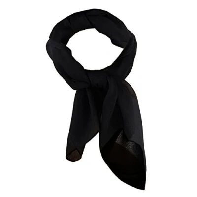 Imagen de TigerTie nicki paño de gasa negro tamaño 50 cm x pañuelo bufanda