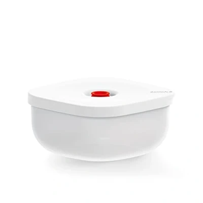 Imagen de Guzzini SAVE IT Contenedor de Vacío Bajo (M) Blanco, 16,3x16,3xh8 cm 975 cc 11850111
