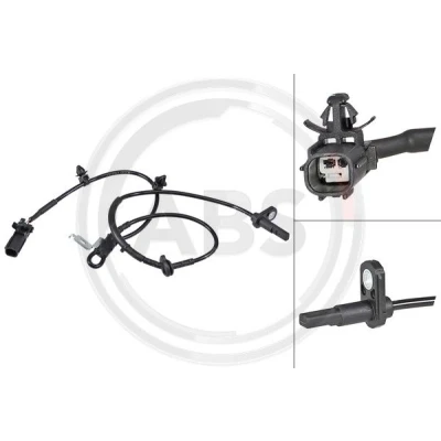 Imagen de A.B.S. 30236 Sensor de ABS activo 820 negro