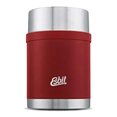 Imagen de Esbit Termo para sólidos, acero inoxidable, libre de BPA, recipiente comida caliente y fría, sopas ensaladas, colegio, trabajo, FJ750SC FGN