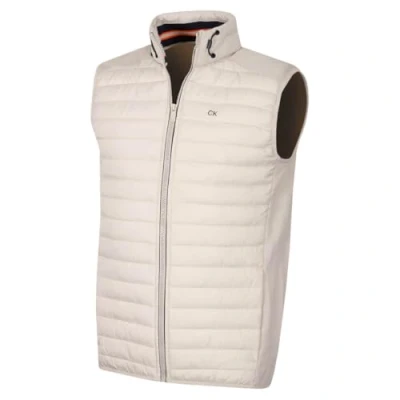 Imagen de Calvin Klein Hombre Hybrid Aisle Bodywarmer Golf Gilet Pergamino L