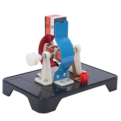 Imagen de Fafeicy Modelo de Motor Electromotor en Miniatura Generador Equipo Experimento educación física para Estudiantes(Motor Miniatura)