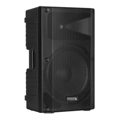Imagen de Ibiza XTK15 MKII Altavoz Sono pasivo 15&quot;/38 cm Tweeter de compresión 25 mm Sistema Bass Reflex Asas y Ruedas Nueva VERSIÓN Negro Fiesta, Eventos, Club, Conferencia