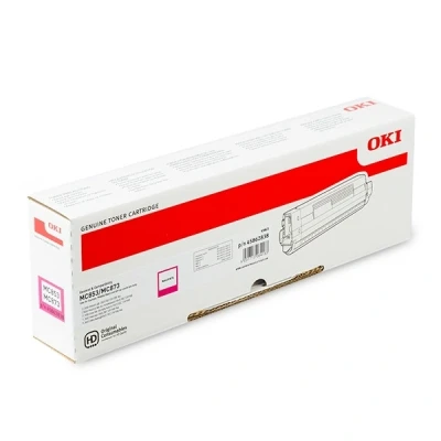 Imagen de Oki 45862838 7300páginas Magenta Tóner Y Cartucho Láser Para Impresoras (magenta, Oki, Mc873)